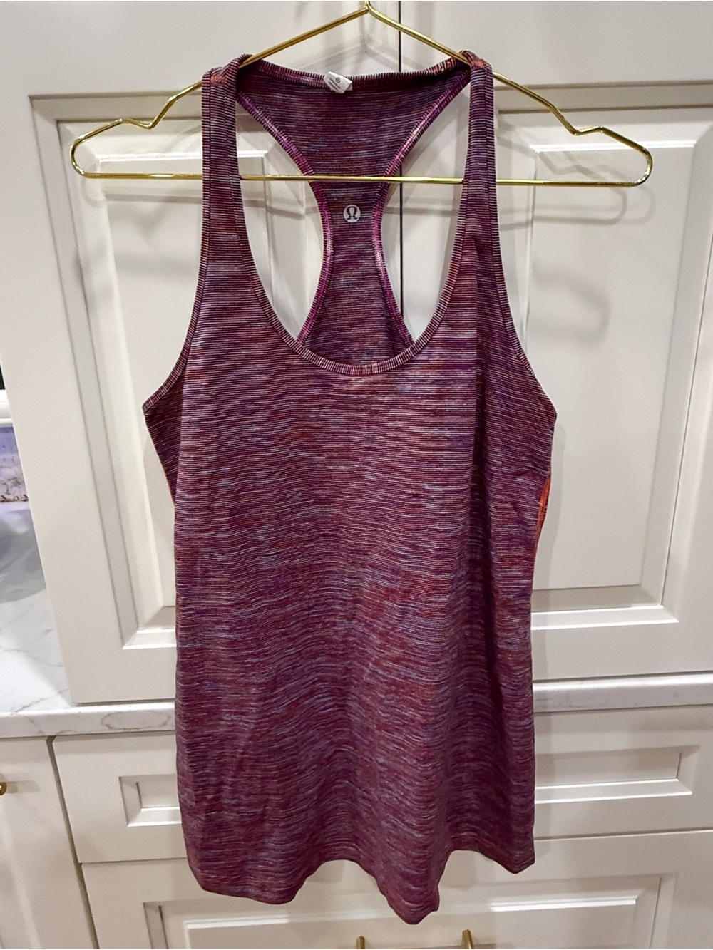 lululemon athletica Heathered Plum Racerback Tank